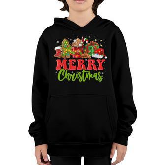 Merry Christmas Santa Tree Pajama Holiday Xmas Kid Men Women Youth Hoodie - Thegiftio UK