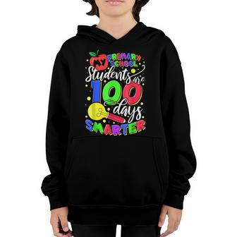 My Primary School Students Are 100 Days Smarter Teacher Youth Hoodie - Seseable