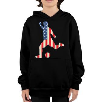 National America Flag Usa American Soccer Fan Kids Men Women Youth Hoodie - Thegiftio UK