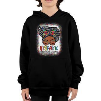 National Hispanic Heritage Month Latino Countries Girl Women Youth Hoodie - Thegiftio UK