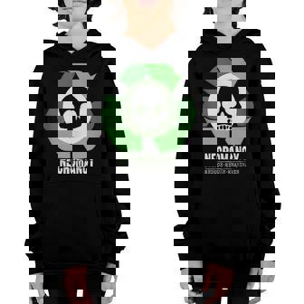 Necromancy Reduce Reuse Reanimate Necromancer Rpg Gamer Youth Hoodie | Mazezy