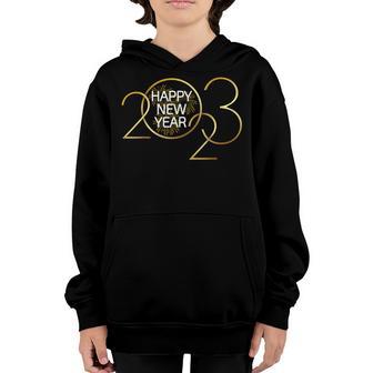 New Years Eve Party Supplies 2023 Happy New Year Family Kids Youth Hoodie - Thegiftio UK
