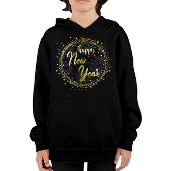 New Years Eve Party Supplies Kids 2023 Happy New Year Family Youth Hoodie - Thegiftio UK