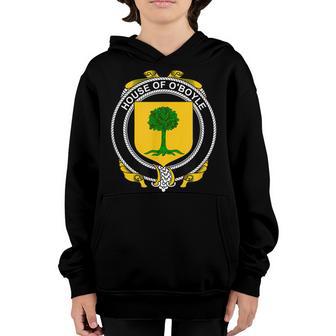 Oboyle Coat Of Arms - Family Crest Youth Hoodie - Thegiftio UK