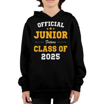 Official Junior Future Class Of 2025 First Day Of School Youth Hoodie - Thegiftio UK