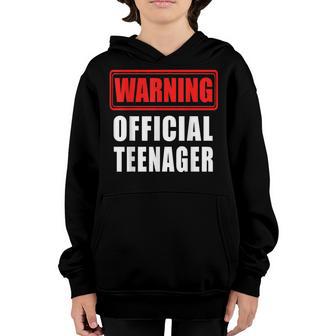 Official Nager 13Th Birthday Gift 13 Year Old Boys Girls V2 Youth Hoodie - Thegiftio UK