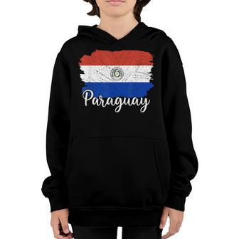 Paraguay Flag Men Women Kids Paraguay Country Youth Hoodie - Thegiftio UK