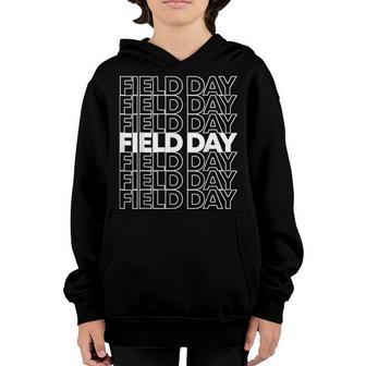 Peace Out School Field Day Teacher Youth Hoodie - Thegiftio UK