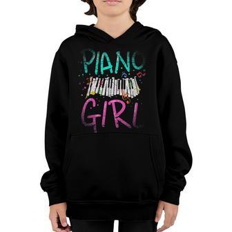 Piano Girl Piano Youth Hoodie - Thegiftio UK