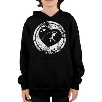 Pole Vault Girl Mom Pole Vaulting Youth Hoodie - Thegiftio UK