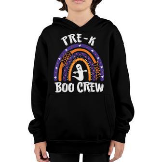 Pre-K Boo Crew Teacher Student Kids Halloween Costume 2022 Youth Hoodie - Thegiftio UK