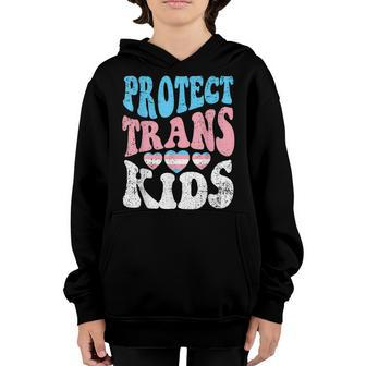 Protect Trans Kids Transgender Lgbt-Q Pride Love Equality Youth Hoodie | Mazezy