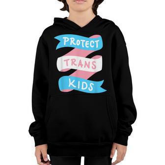 Protect Trans Kids Transgender Lgbtq Pride Youth Hoodie - Thegiftio UK