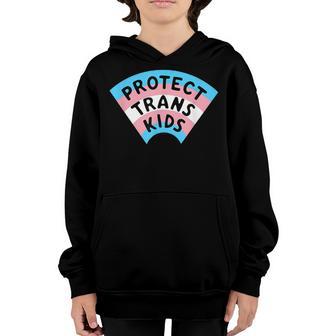 Protect Trans Youth Support Trans Kids Lgbt Pride Youth Hoodie - Thegiftio UK