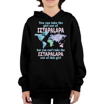 Proud Girl From Iztapalapa - Relocation From Iztapalapa Youth Hoodie - Thegiftio UK