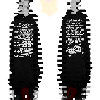 Proud Husband Of A 2019 Grad Graduation Day Youth Hoodie | Mazezy