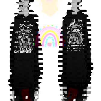 Rainbow 100 Days And Still Loving It 100Th Day Of School V2 Youth Hoodie - Seseable