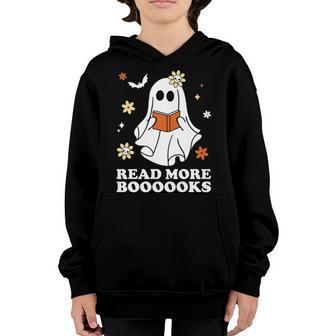 Read More Boooooks Cute Ghost Halloween Men Women Kids Youth Hoodie - Thegiftio UK