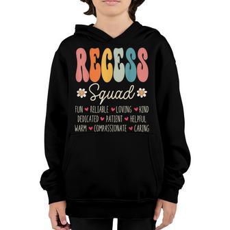 Recess Squad Appreciation Week Back To School Youth Hoodie - Thegiftio UK