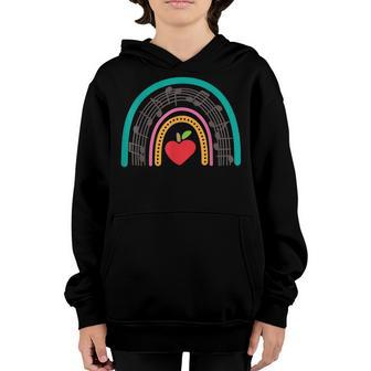 Retro Vintage Music Teacher Life First Day Back To School Youth Hoodie - Seseable