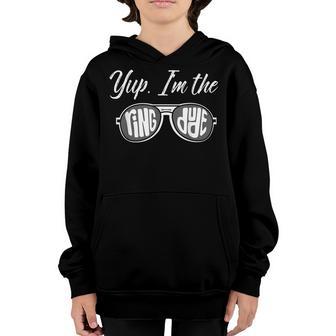 Ring Dude | Bearer Sunglasses Cute Boys Wedding Youth Hoodie - Thegiftio UK