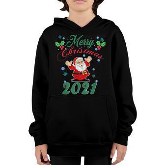 Santa Video Games Funny Merry Christmas Youth Hoodie - Thegiftio UK