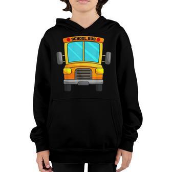 School Bus Driver Yellow Shuttle Student Transit Vehicle Youth Hoodie - Thegiftio UK