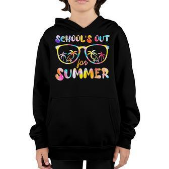 Schools Out For Summer Happy Last Day Of School Graduation Youth Hoodie | Mazezy