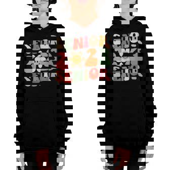 Senior 2023 Retro Class Of 2023 Seniors Graduation 23 Gifts Youth Hoodie | Mazezy