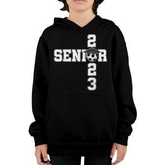 Senior 2023 Soccer Player Class Of 2023 Football Graduation Youth Hoodie - Thegiftio UK