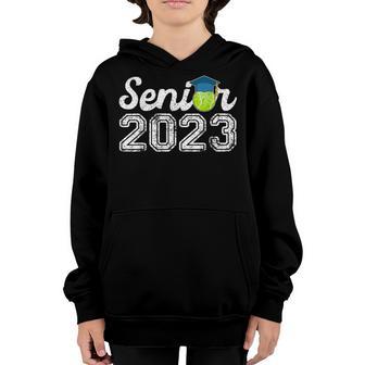 Senior 2023 Tennis Player Class Of 2023 Tennis Graduation Youth Hoodie - Thegiftio UK