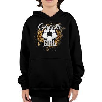 Soccer Girl Vintage Soccer Family Matching Youth Hoodie - Thegiftio UK