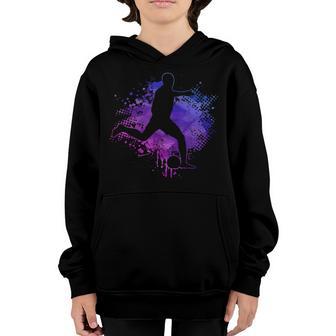 Soccer Player Sports Vintage Men Boys Soccer V2 Youth Hoodie - Thegiftio UK