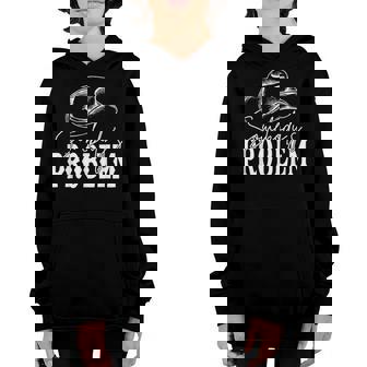 Somebodys Problem Western Country Cowboy Morgan Fan Youth Hoodie | Mazezy