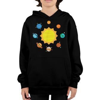 Space Planet Solar System Adult Geeks Kid Girls Boys Youth Hoodie - Thegiftio UK