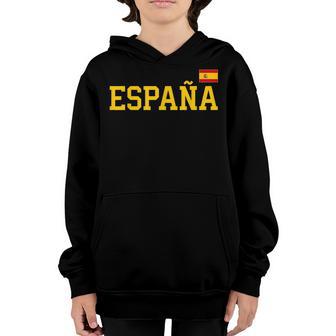 Spain T Women Men Kids Spanish Flag Red España Youth Hoodie - Thegiftio UK