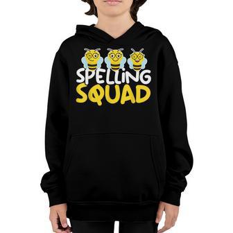 Spell Words Game Competitive Spelling Squad Spelling Bee Youth Hoodie - Thegiftio UK