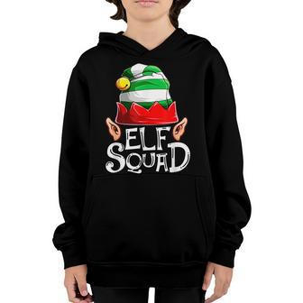 Squad Christmas Pajama Matching Family Boys Girls Youth Hoodie - Seseable
