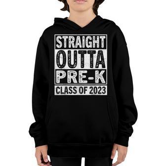 Straight Outta Pre K Preschool Graduation Gifts Youth Hoodie - Thegiftio UK