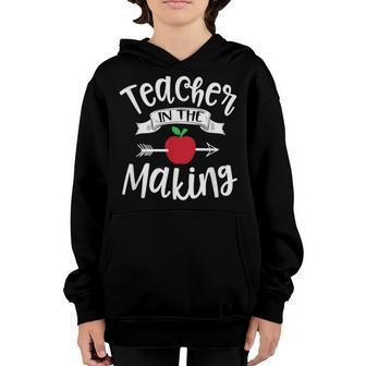 Teacher In The Making Training Student Educator School Funny Youth Hoodie - Thegiftio UK