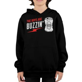 The Boys Are Buzzin Vintage Drinking Youth Hoodie - Seseable