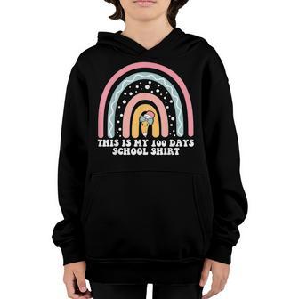 This Is My 100 Days School Teacher School Youth Hoodie - Thegiftio UK