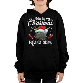 This Is My Christmas Hockey Pajama Gifts For Boys Men Youth Hoodie - Thegiftio UK