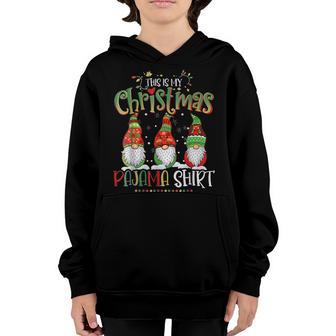 This Is My Christmas Pajama Gnomes Garden Boys Girls Youth Hoodie - Thegiftio UK