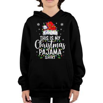 This Is My Christmas Pajama Lights Men Women Kid Youth Hoodie - Thegiftio UK