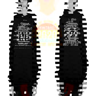 Three 3Yr Bday Son Boy Funny 2020 3Th 3 Year Old Birthday Youth Hoodie - Thegiftio UK