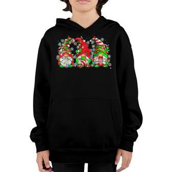 Three Gnome Family Christmas Lights For Women Men Kid Youth Hoodie - Thegiftio UK