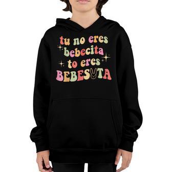 Tu No Eres Bebesita Tu Eres Bebesita Hearts Sunflowers Boys Youth Hoodie - Thegiftio UK