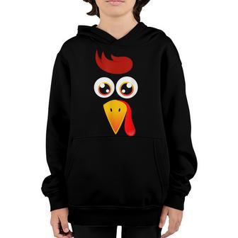 Turkey Face Thanksgiving Outfit For Men Kids Boys Youth Hoodie - Thegiftio UK