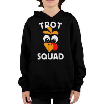 Turkey Trot Squad Running Thanksgiving Men Boys Youth Hoodie - Thegiftio UK